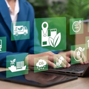 Green,Logistics,Concept,,Businesswoman,Promoting,Green,Logistics,And,Sustainable,Transport Taxe sur les énergies renouvelables dans les transports : du nouveau