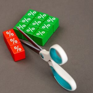 Interest,Rate,Cuts.,Reducing,Interest,Rates.,Business,Concept.,Scissors,Cutting Investissements en outre-mer : une SARL peut-elle servir d’intermédiaire ?