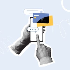 Mobile,Payments,And,Online,Communication,Concept.,Hands,Using,A,Smartphone Travailleur indépendant : plafonnement du paiement des cotisations sociales par carte bancaire